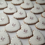 Брендированные пряники  с логотипом «Scvilla» на заказ