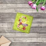 Поздравительная мини-открытка «Женский день» на заказ