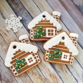 Пряники на Рождество «Избушка»