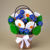 Букет из пряников «Ромашки» на заказ