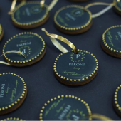 Пряники брендированные «Peroni» на заказ