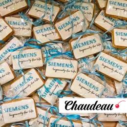 Брендированные пряники  с логотипом «Siemenc» фото 1 Брендированные пряники  с логотипом «Siemenc» на заказ