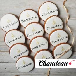 Корпоративные пряники с логотипом «Phiacademy» фото 1 Корпоративные пряники с логотипом «Phiacademy» на заказ