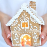 Новогодний пряничный домик  NPD00016233 NPD00016270