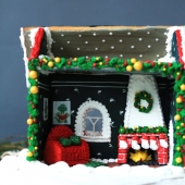 Новогодний пряничный домик NPD00016231 NPD00016271