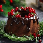 Рождественский кекс с глазурью  SHRK016312