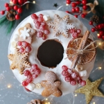 Рождественский кекс с имбирными пряниками RKIP016314 