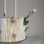 Торт с декором из вафельной бумаги TDVB016392