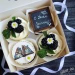 Капкейки на 1 сентября K1SK016430 4 шт. 