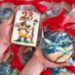 Пряник с печатью «23 февраля»