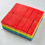 Торт в нарезке «Радуга» 