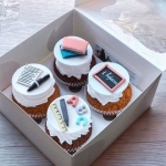 Капкейки на 1 сентября K1S4016429 4 шт. 