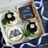 Капкейки на 1 сентября K1SK016430 4 шт. 