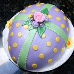 Праздничный торт «Пасхальное яйцо» на заказ