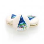 Корпоративные макаруны с логотипом «Hochland» на заказ