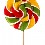 Леденцы в корпоративных цветах на заказ