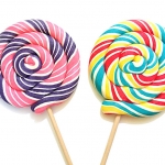 Леденцы в корпоративных цветах на заказ