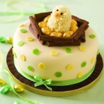 Праздничный торт «Пасхальный птенец» на заказ