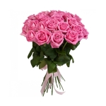 Розовые розы на заказ