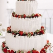 Торт «Ягодное кольцо»