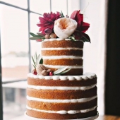 Открытый торт «Жених и невеста» на заказ