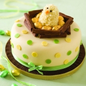 Праздничный торт «Пасхальный птенец» на заказ
