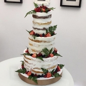 Открытый торт «Счастье» на заказ