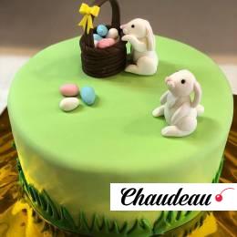 Праздничный торт «Заячья поляна» на заказ