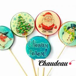 Новогодние леденцы на заказ