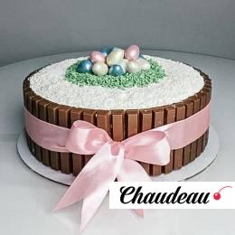 Праздничный торт «Пасхальная лужайка»