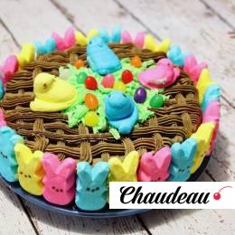 Праздничный торт «Зайчики» на заказ