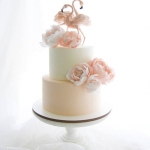 Торт праздничный «Пара фламинго» на заказ