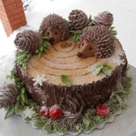 Торт праздничный «Ежики» на заказ