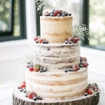 Открытый торт «Лесная ягода» на заказ