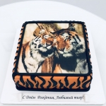 Торт праздничный «Амурский тигр» на заказ