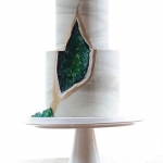 Свадебный торт с кристаллами «Сокровище» на заказ