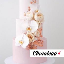 Торт с цветами «Венок орхидей» на заказ