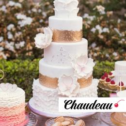 Торт с цветами «Обручальные кольца» на заказ