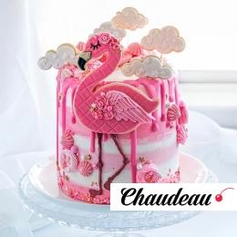 Торт праздничный «Розовый фламинго» фото 1 Торт праздничный «Розовый фламинго» на заказ