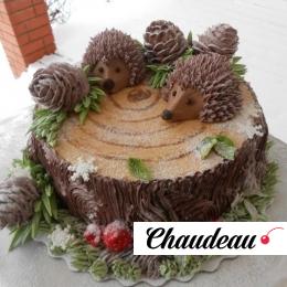 Торт праздничный «Ежики» фото 1 Торт праздничный «Ежики» на заказ