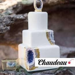 Свадебный торт с кристаллами «Алмазная грань» на заказ