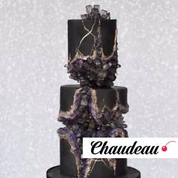 Свадебный торт с кристаллами «Шик» на заказ