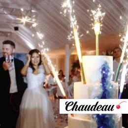 Свадебный торт с кристаллами «Волшебство» на заказ