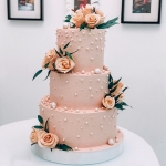 Торт с цветами «Романтика» на заказ