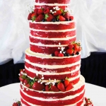 Открытый торт «Клубничный рай» на заказ