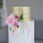 Торт с цветами «Цветочная нежность» на заказ