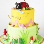 Детский торт «Божья коровка» на заказ