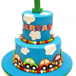 Детский торт «Машинки» на заказ