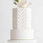 Торт с цветами «День свадьбы» на заказ