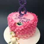 Торт Единорожка-обжора №4 на заказ